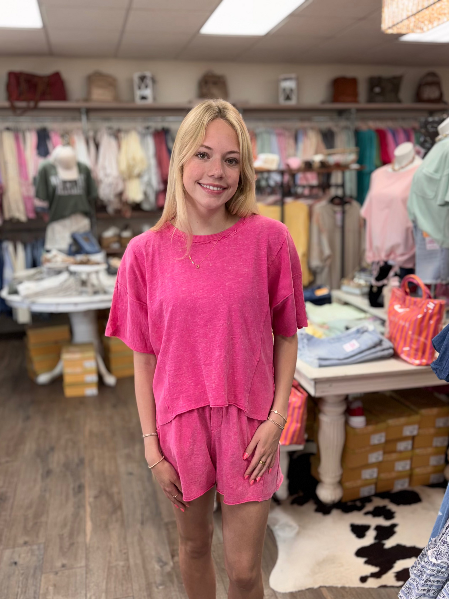 Weekend Ready Shorts Set