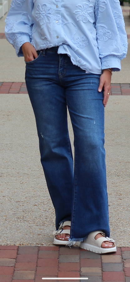 Remi MR Crop Straight Jeans