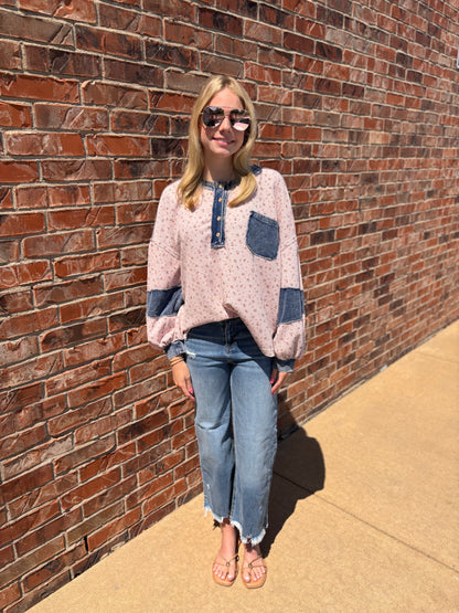 Country Garden Henley Top