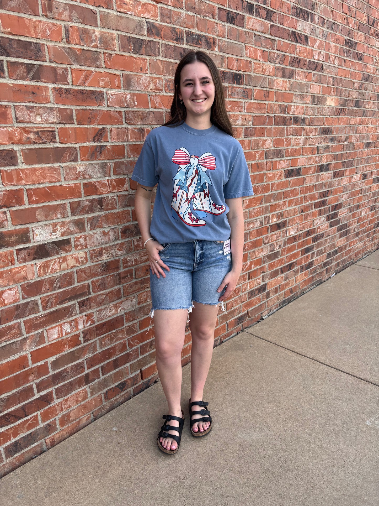 Patriotic Boots Comfort Colors Tee