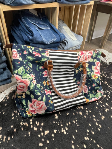 Floral Weekender Bag