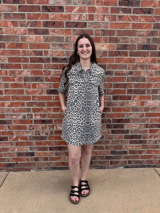 Leopard Moment Dress