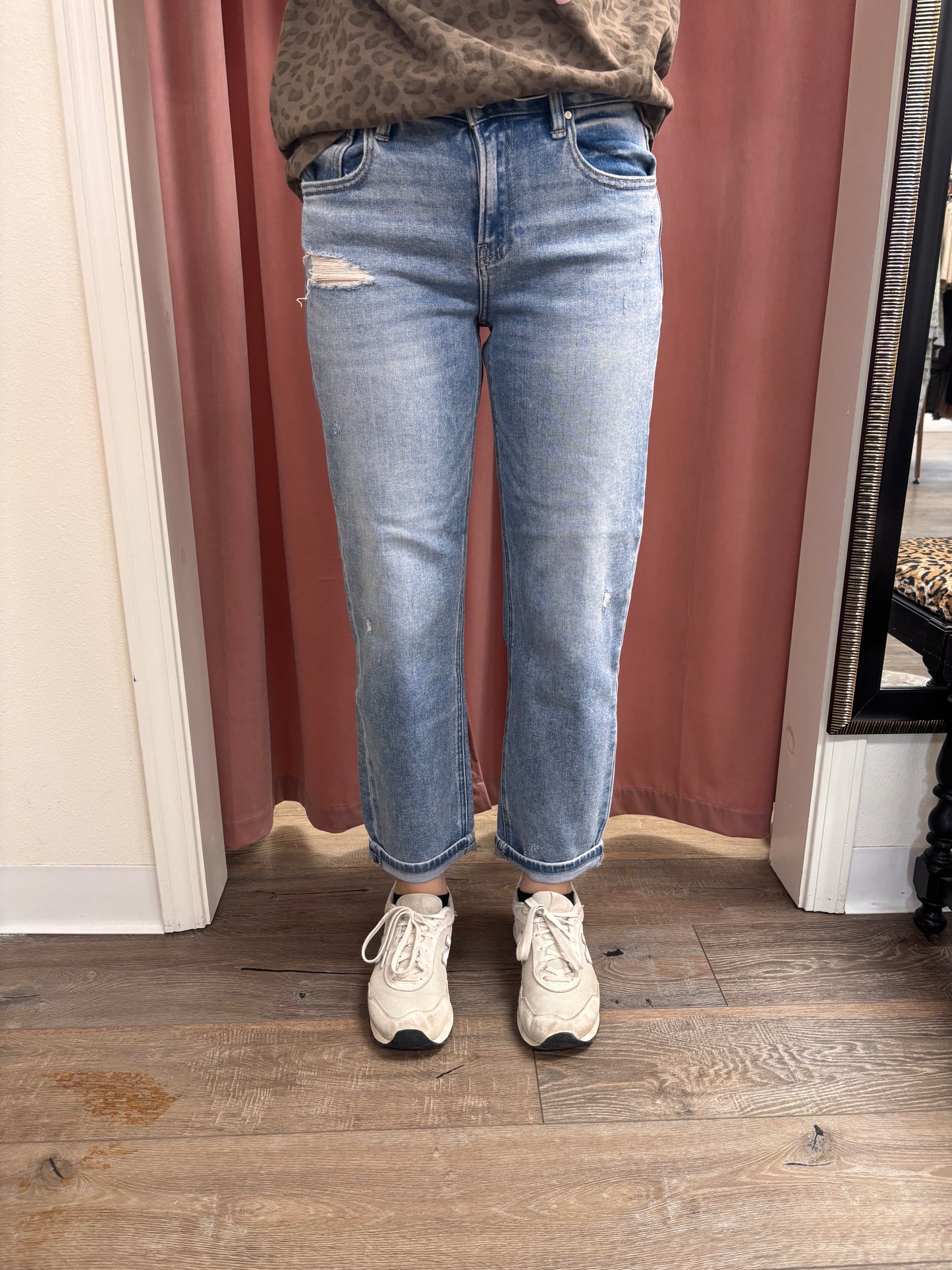 Ruby HR Ankle Boyfriend Jeans