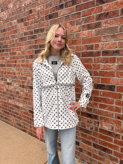Lulu Mac Polka Dot Rain Coat