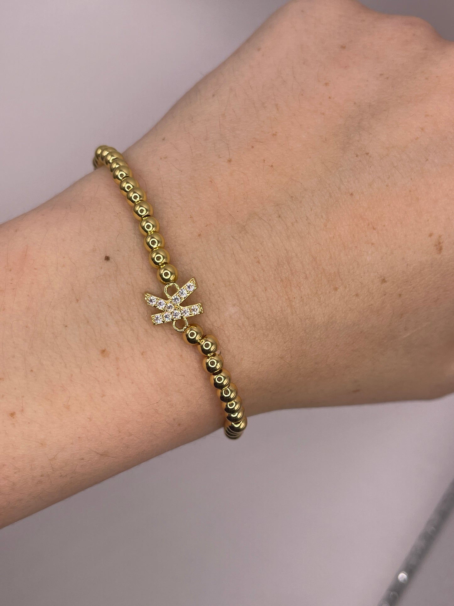 Gold Initial Bracelet