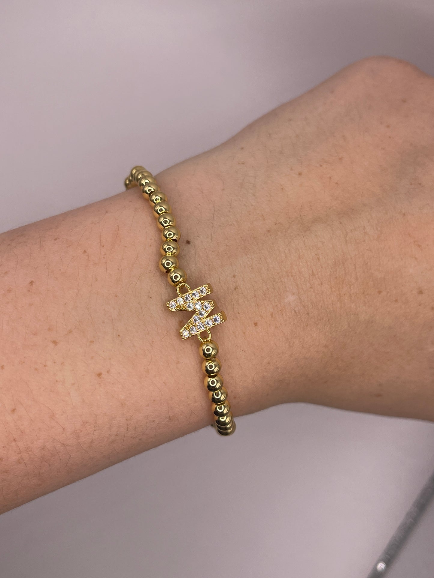 Gold Initial Bracelet