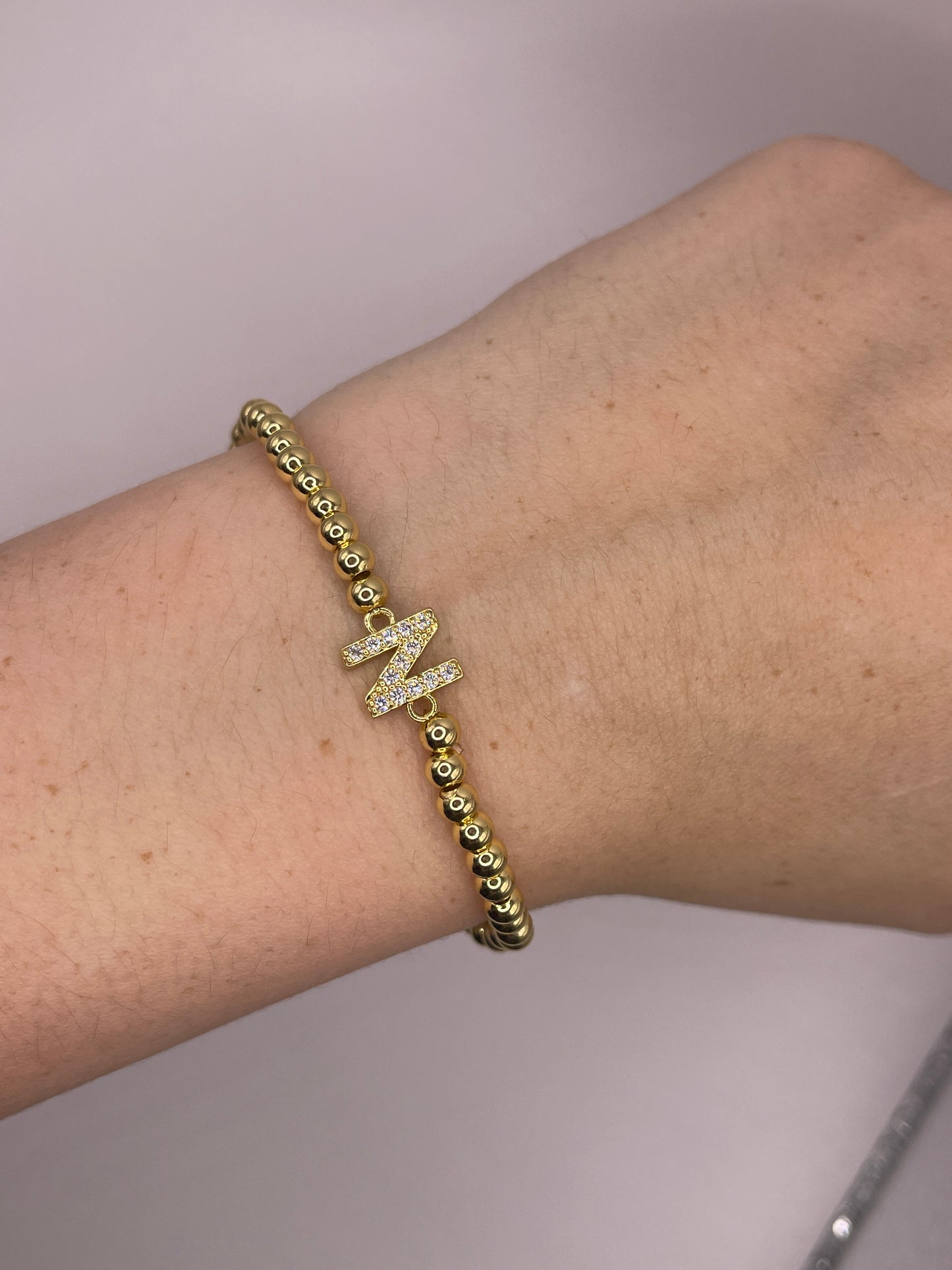 Gold Initial Bracelet