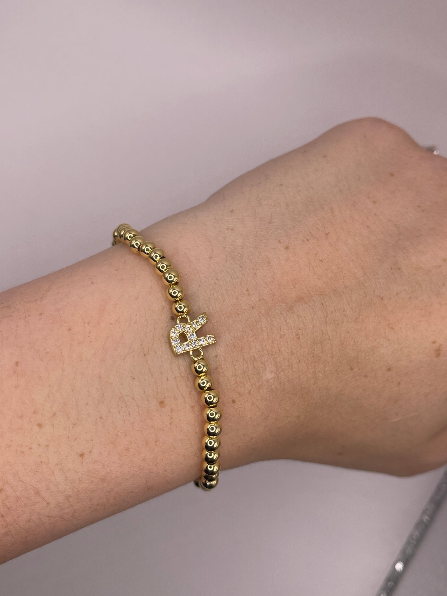 Gold Initial Bracelet