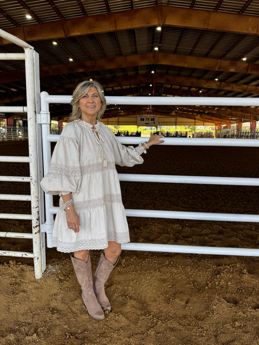 Sugar Sand Tiered Dress