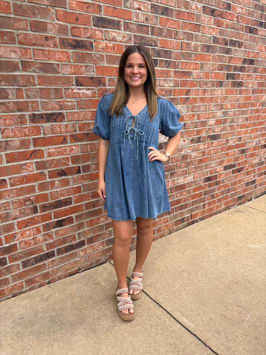 Blue Jean Darling Dress