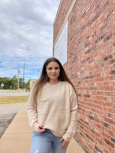 Perfect Chest Pocket Sweater