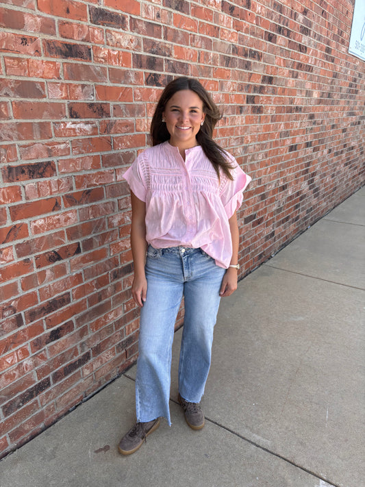 In Detail Button Down Blouse