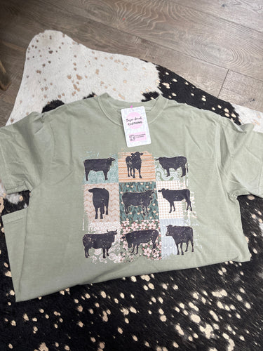 Patchwork Cow Tee