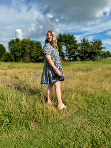 Perfect Print Collared Dress