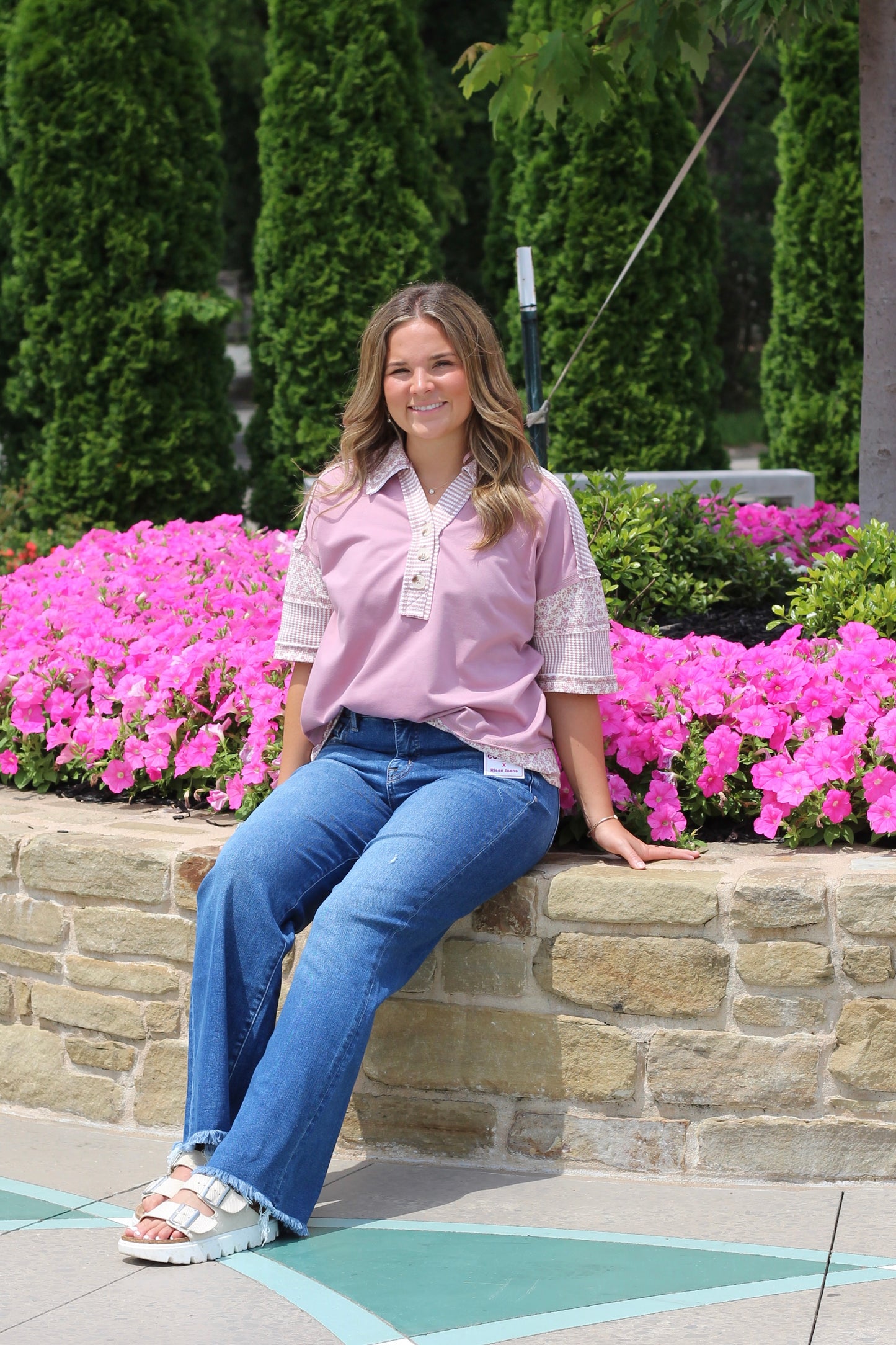 Dusty Rose Darling Top