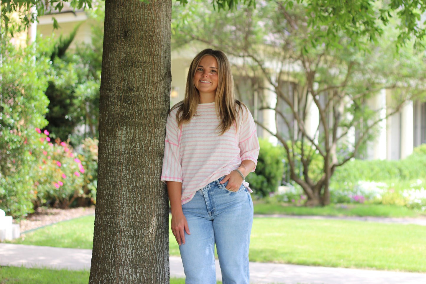 Easy Living Stripe Top