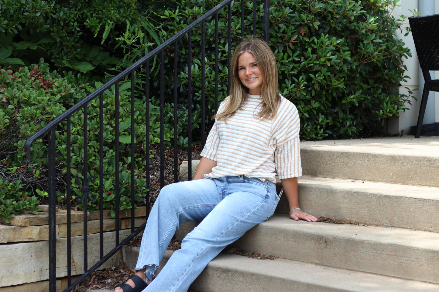 Easy Living Stripe Top
