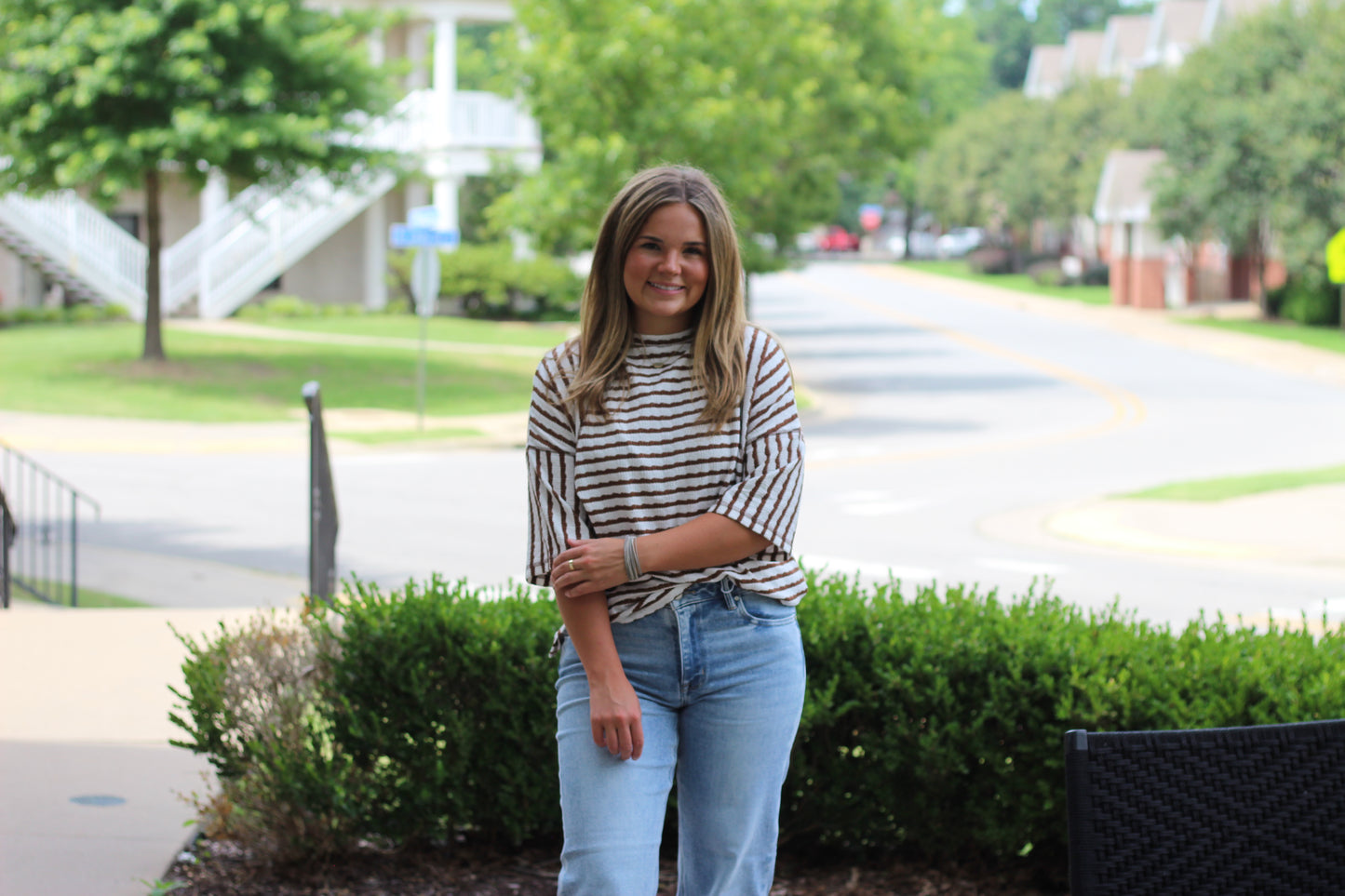 Easy Living Stripe Top