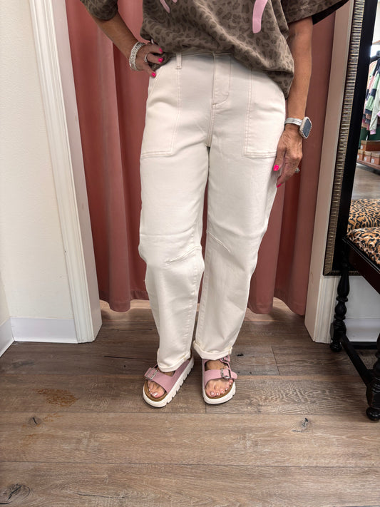 Sydney Hr Ankle Barrel Jeans