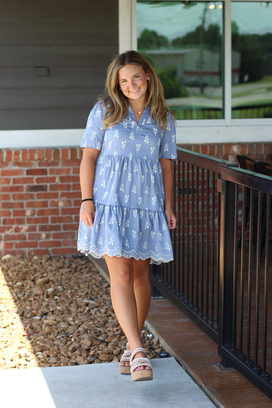 Mary Mae Floral Dress