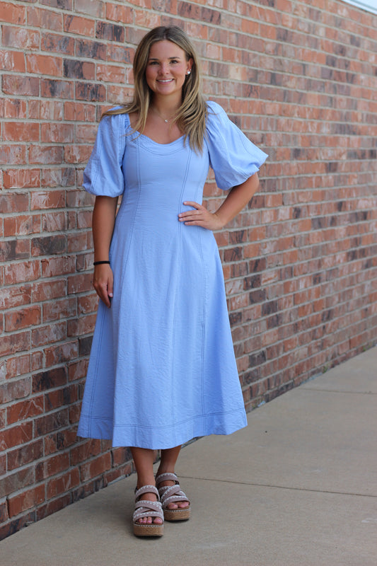 Blue Bliss Maxi Dress