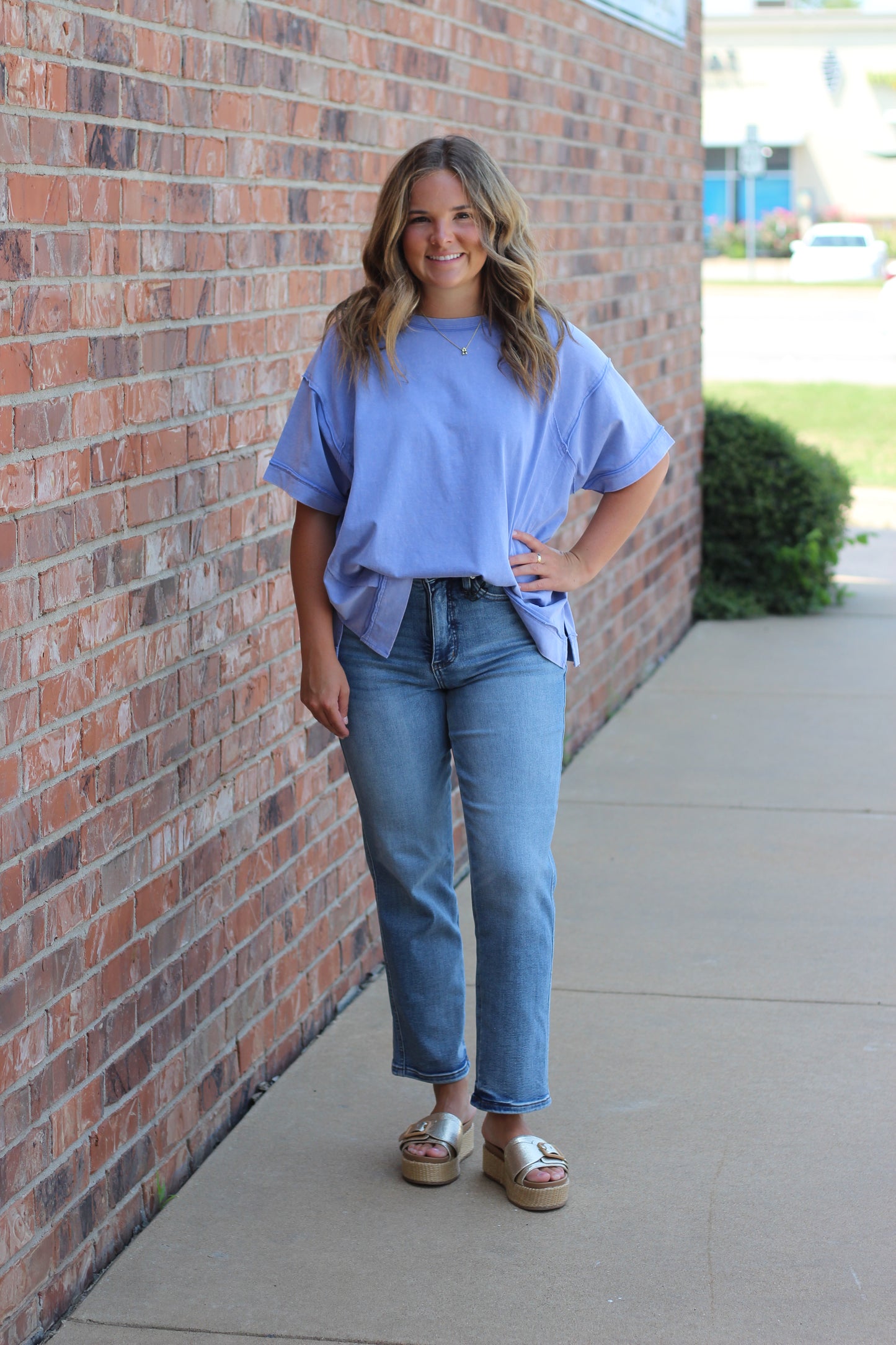 Peggy Ankle Straight Jeans