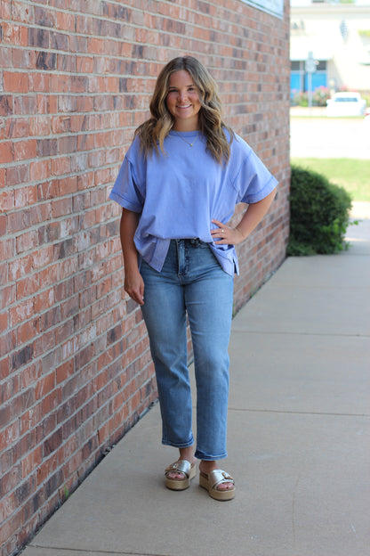 Peggy Ankle Straight Jeans