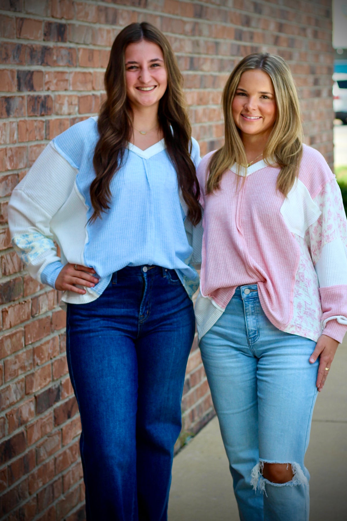 So Floral Patchwork Top