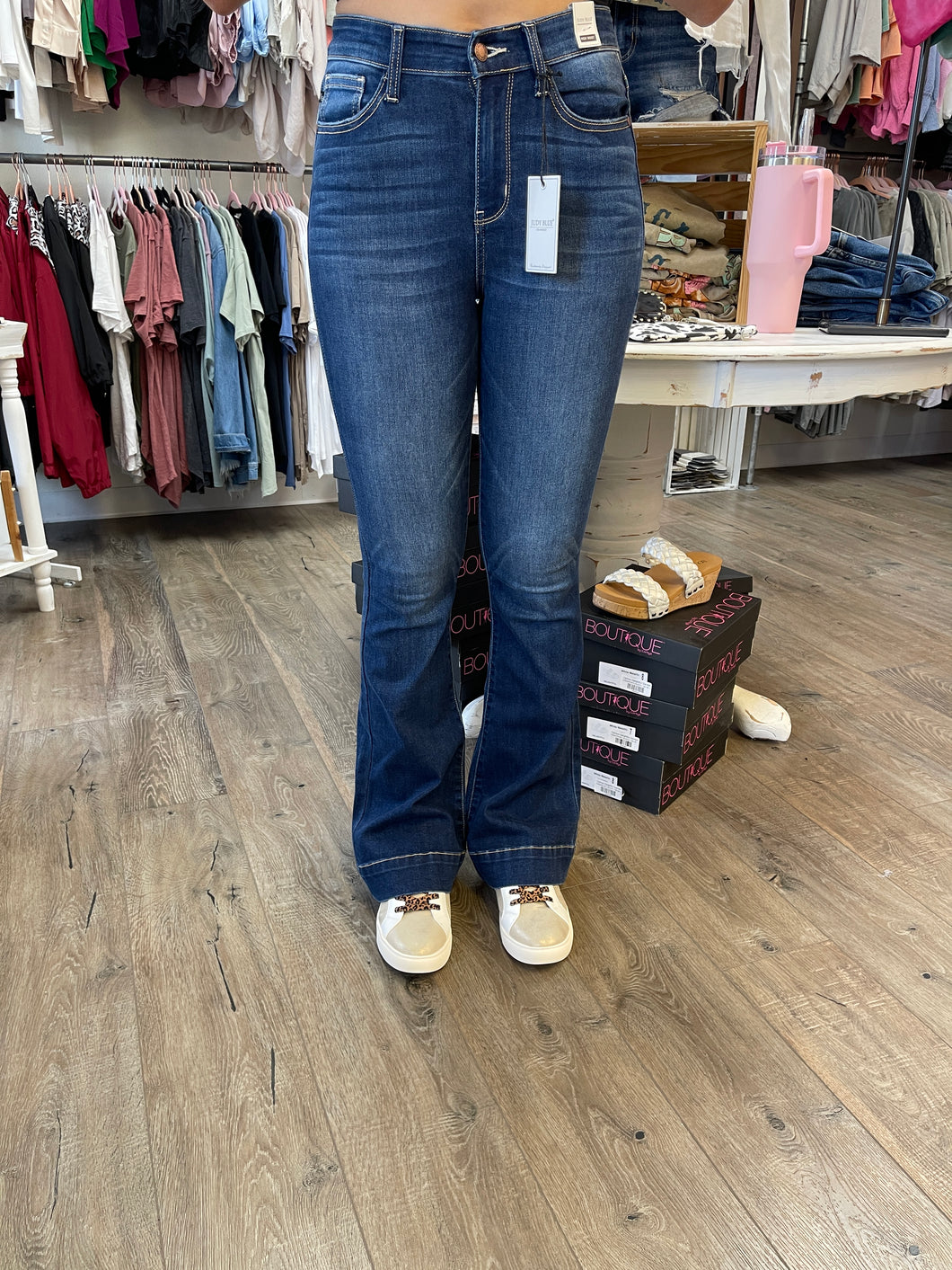 Judy Blue HR Trouser Flare
