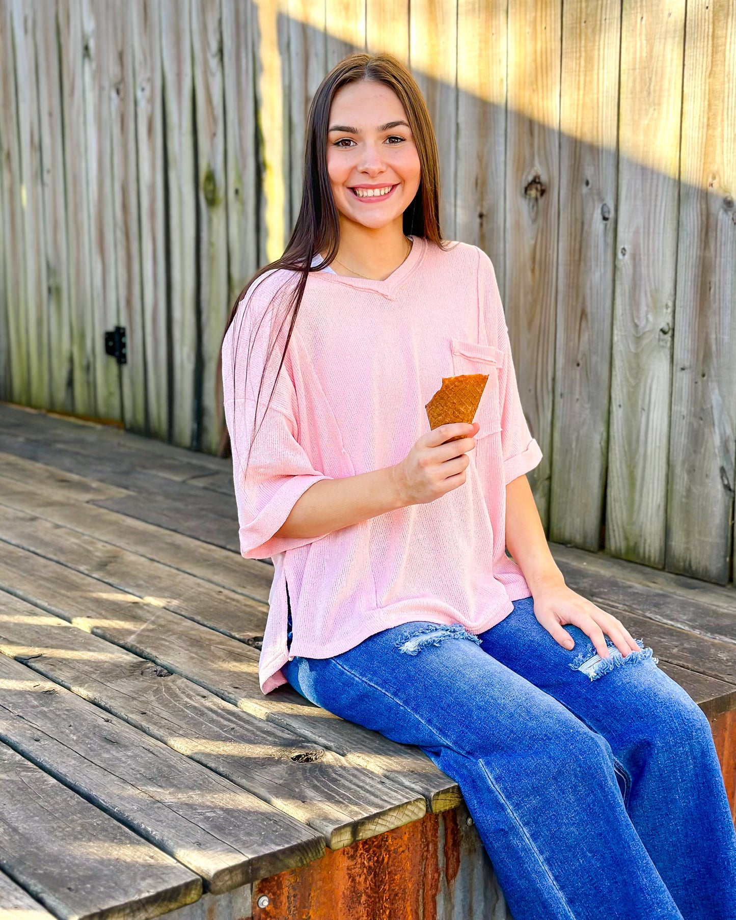 Daily Sweater Knit Top