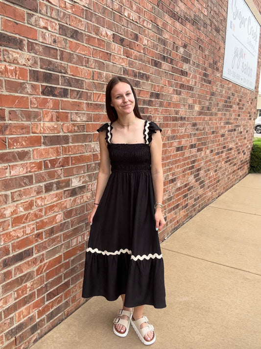 Cafe Date Midi Dress