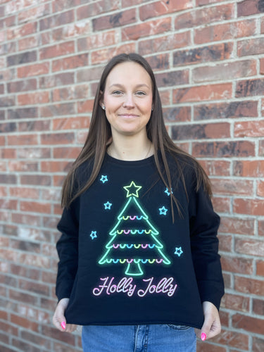 Holly Jolly Neon Sweatshirt