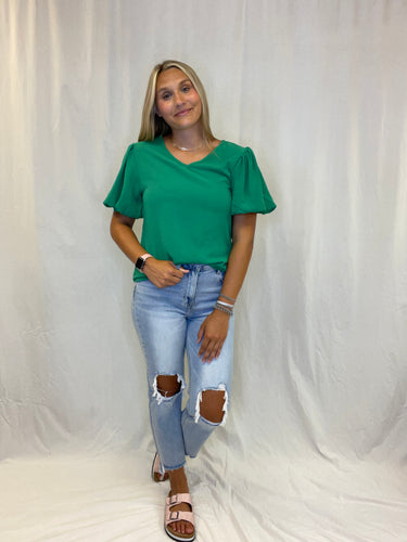 Puff Short Sleeve Top