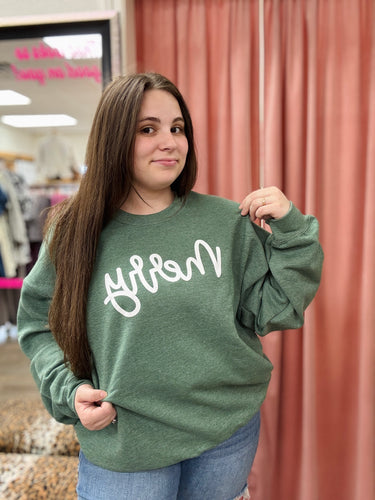 Classic Merry Crew Neck Sweatshirt