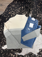 Load image into Gallery viewer, Savanna Color Block Sweater