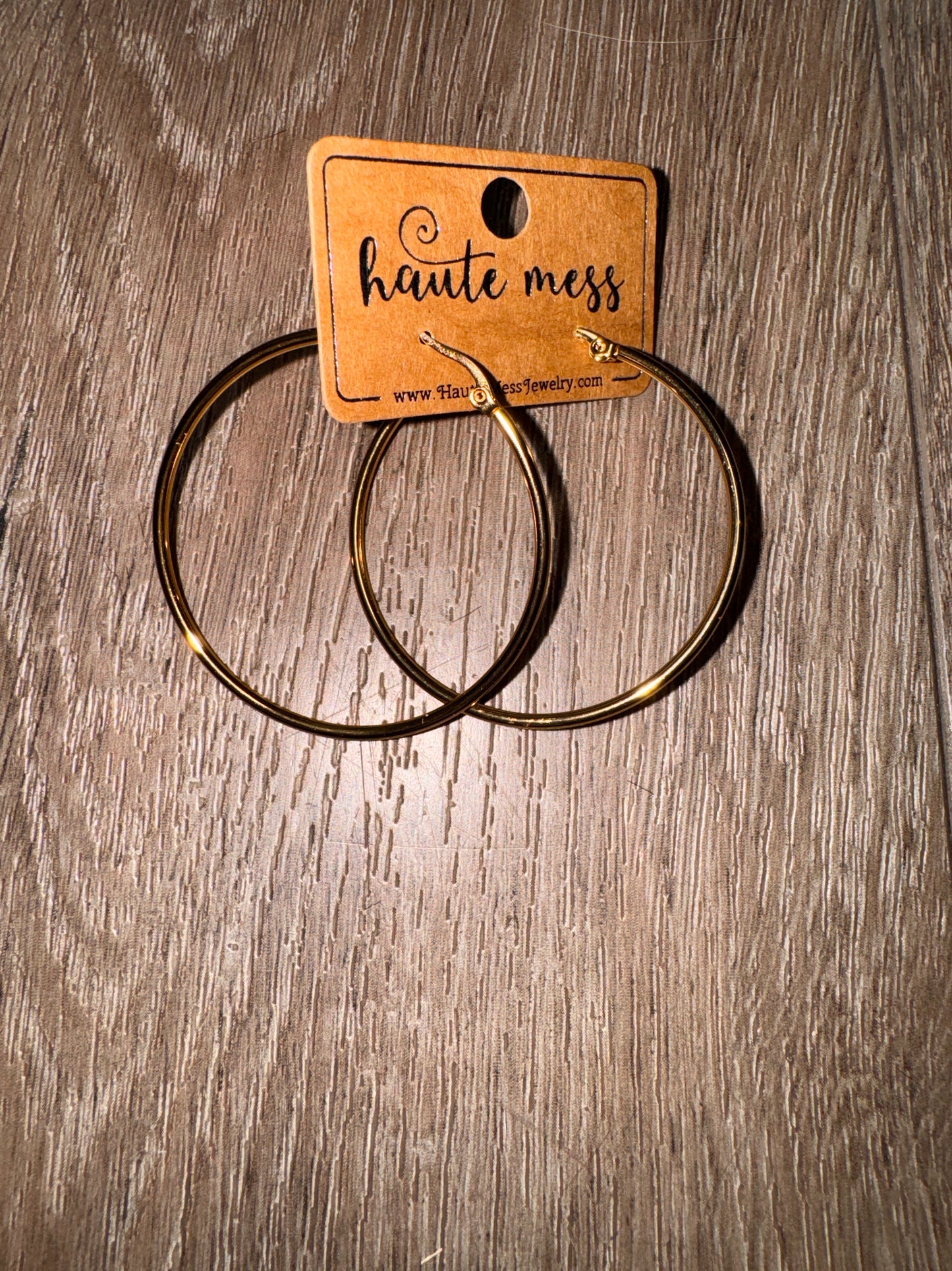 30mm Gold Hoops
