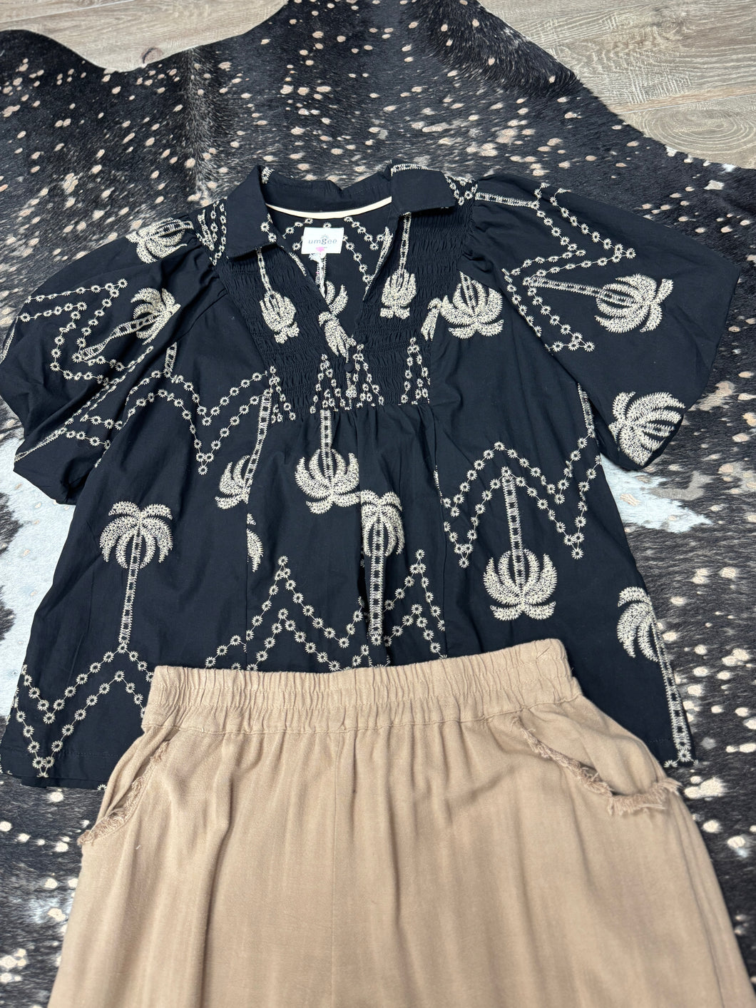 Boho Chic Embroidered Blouse