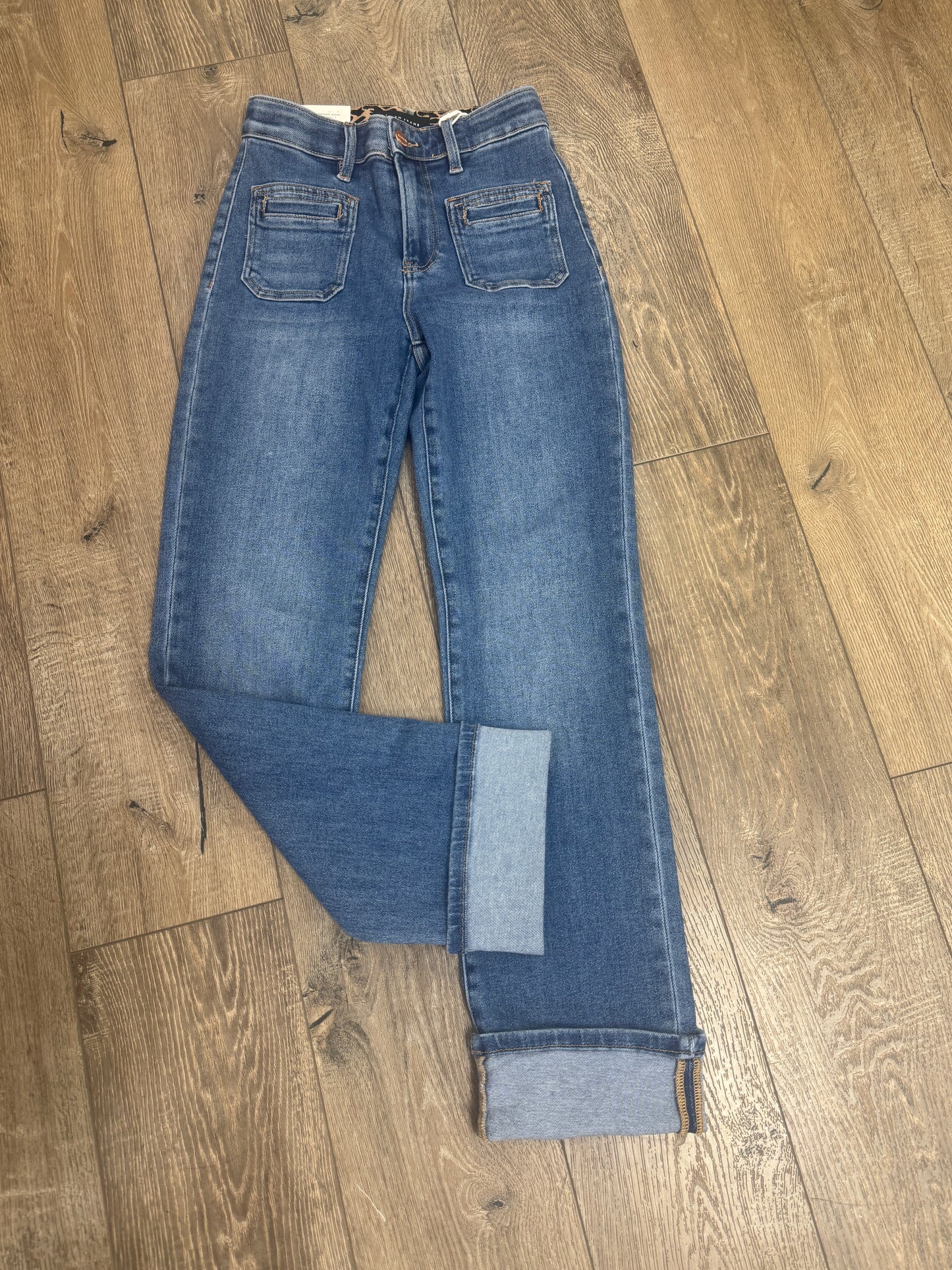Wren HR Ankle Straight Jeans
