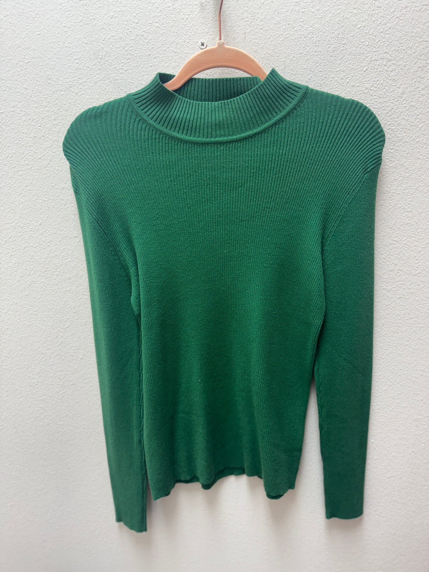 Mock Neck Long Sleeve Sweater