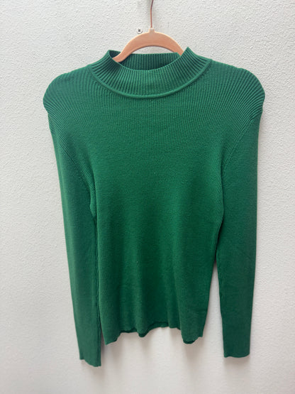 Mock Neck Long Sleeve Sweater