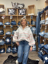 Load image into Gallery viewer, Striped Comfort Pullover