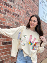 Load image into Gallery viewer, Love Patch Sweatshirt