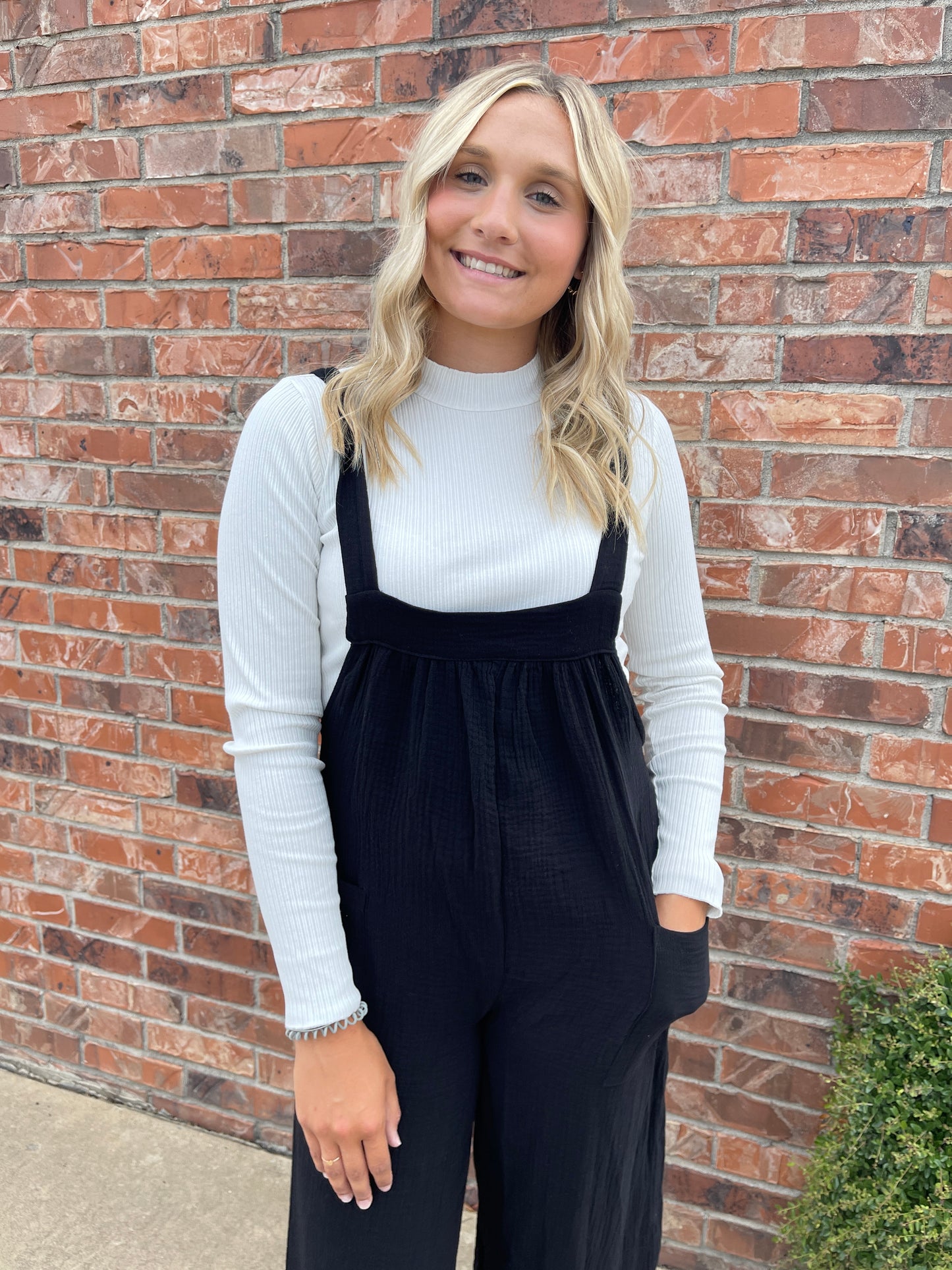 Mock Neck Long Sleeve Top