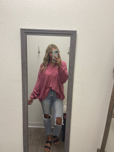 Chelsie Half Button Top