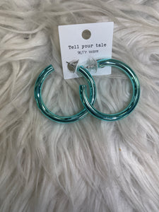 Stand Out Metallic Hoops