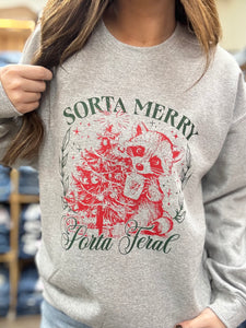 Christmas Print Sweatshirt