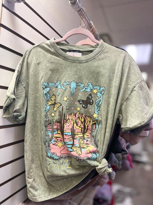 Western Butterfly Tee