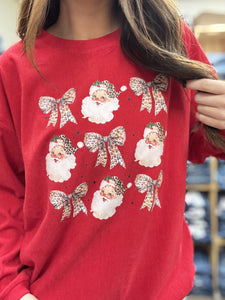 Christmas Print Sweatshirt