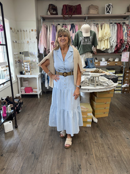 Coastal Bliss Midi Dress