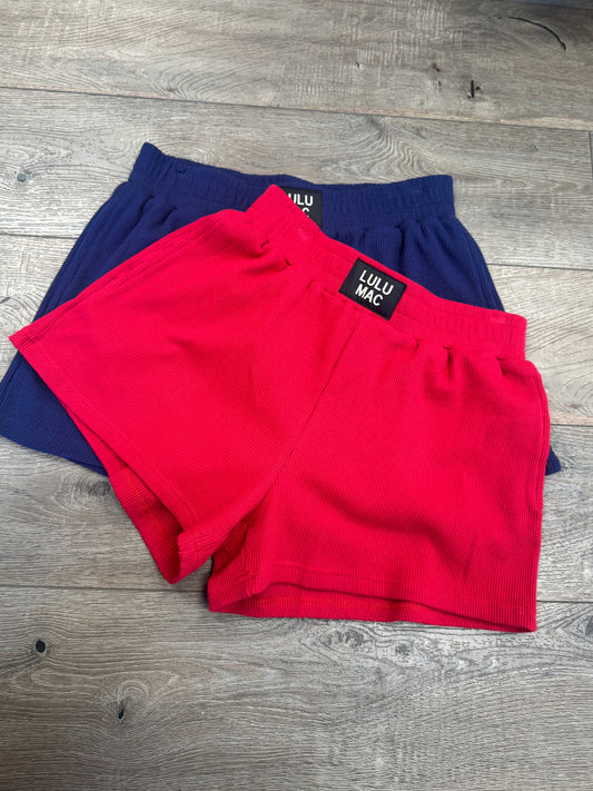 Lulu Mac Waffle Shorts